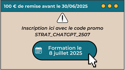 Inscription Formation ChatGPT niveau 1