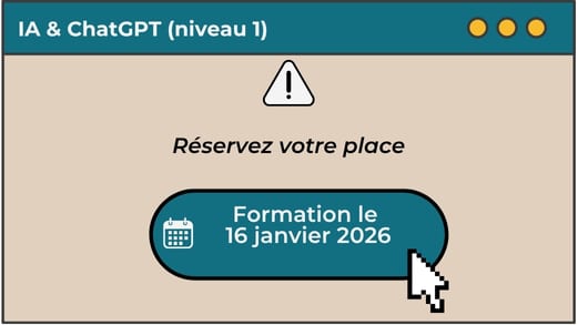 Inscription Formation ChatGPT niveau 1