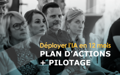 Déployer l’IA en 12 mois : plan d’actions + pilotage